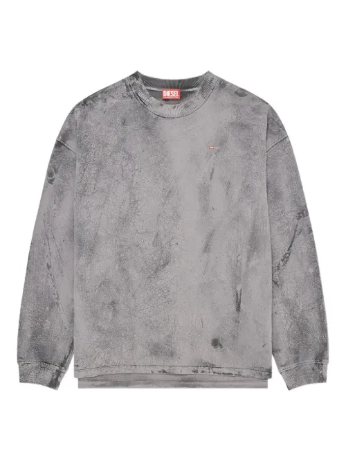 Diesel sweat S-Baxt-T1 - Gris - Diesel - Modalova