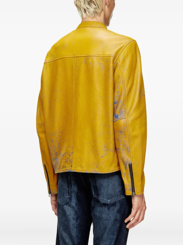 DIESEL L-HEIN LETHER JACKET似 バナリパ ジャケット DIESEL 'L-Hein