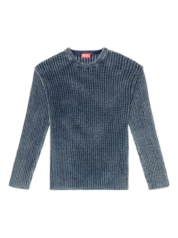 Diesel K-Redros ribbed-knit Sweater | Blue | FARFETCH