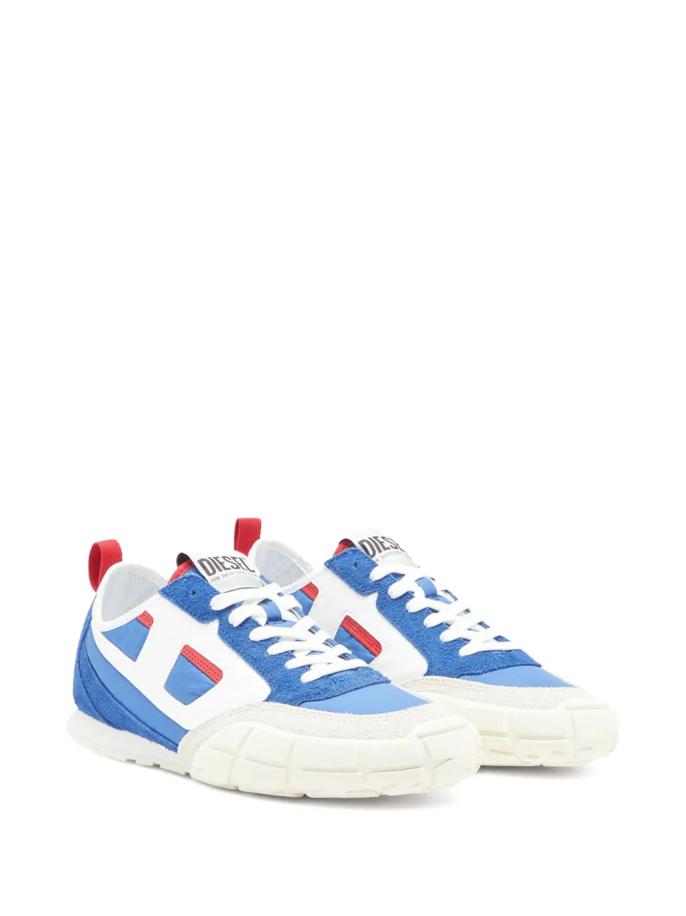 Diesel Pagodha sneakers met vlakken Blauw