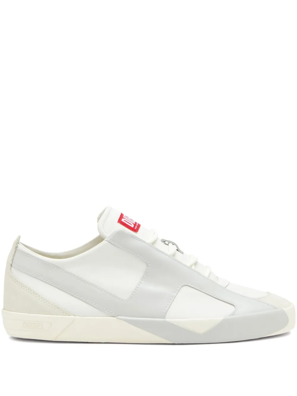Diesel Slante leather sneakers White