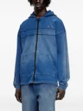 Diesel zip-up hoodie - Blue