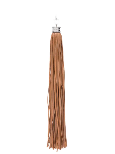 Alexander McQueen leather tassel charm