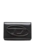Diesel 1DR oval-logo cardholder - Black