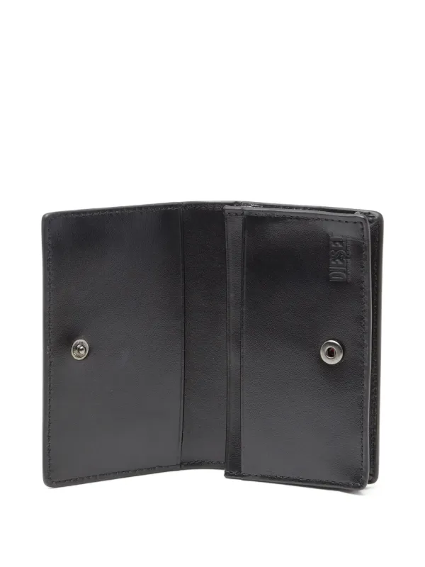 Diesel Holi-D oval-logo Cardholder | Black | FARFETCH ZA