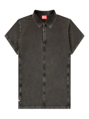 Diesel T-Rejust-NC-Den ポロシャツ | グレー | FARFETCH JP