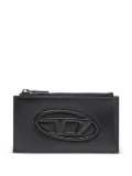Diesel 1DR logo-plaque cardholder - Black