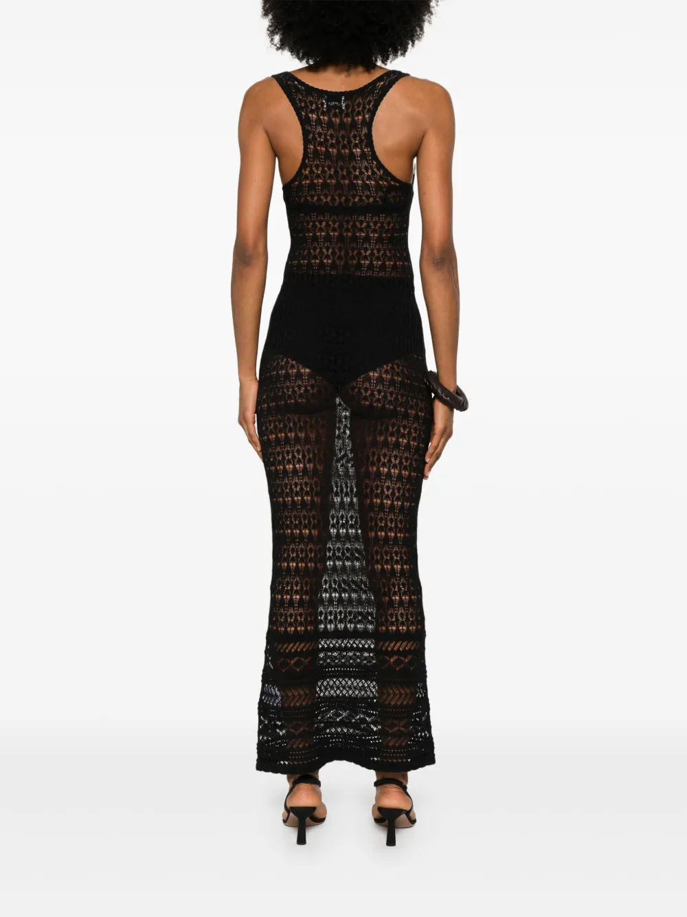 ISABEL MARANT Pernille maxi-jurk Zwart