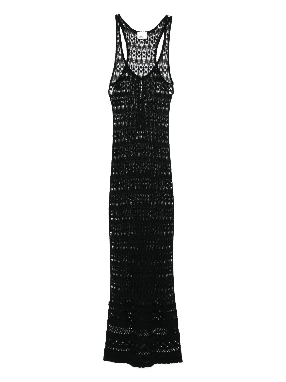 ISABEL MARANT Pernille maxi-jurk Zwart