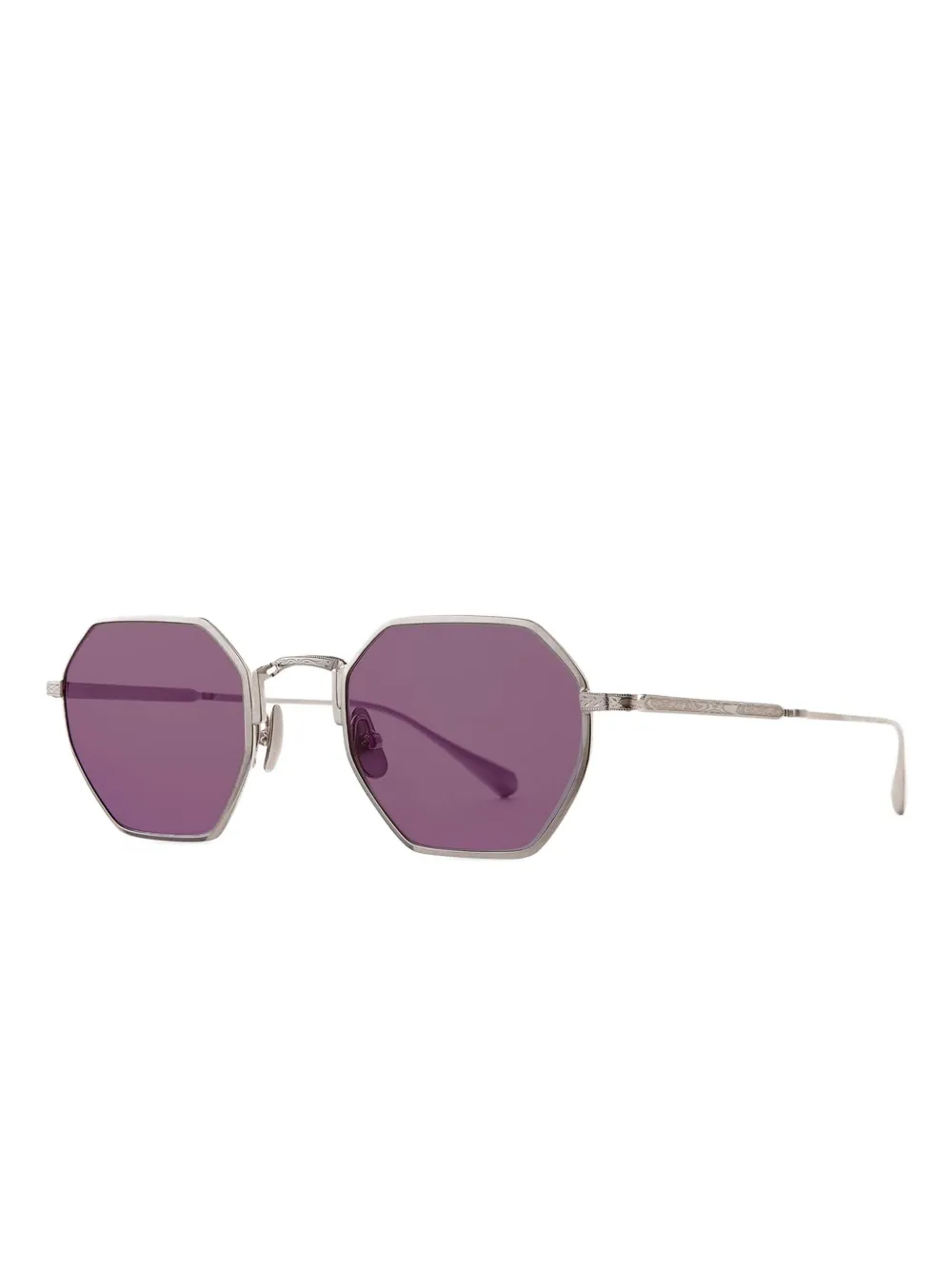 MR. LEIGHT EDEN S Brushed Platinum Semi-Flat Select Violet Zilver