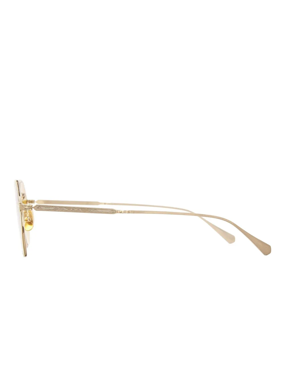 MR. LEIGHT Eden S zonnebril met geometrisch montuur Goud
