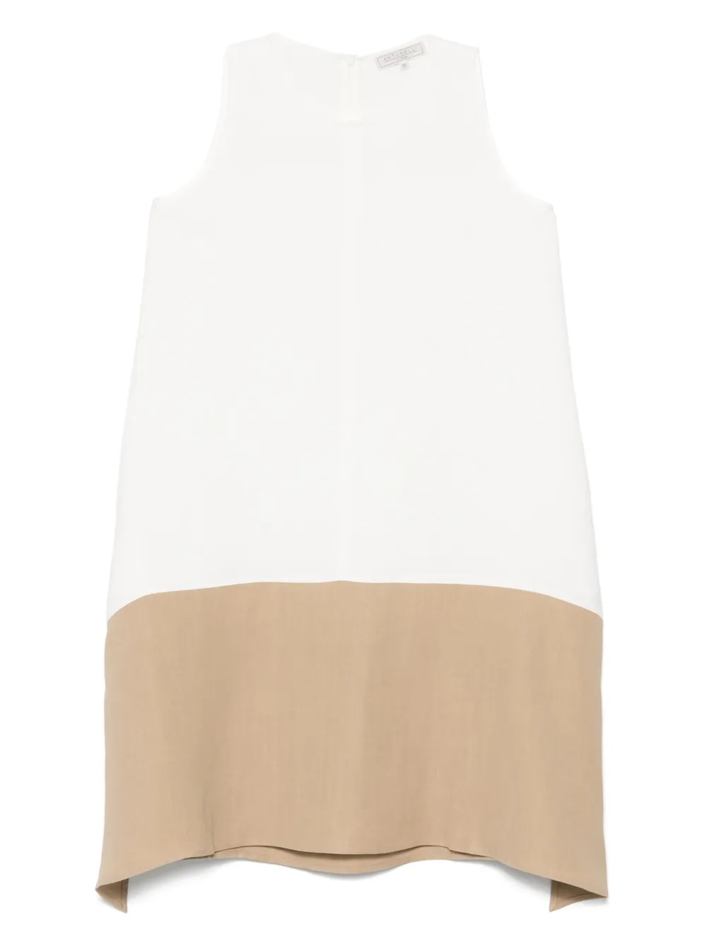 Antonelli robe courte à empiècements contrastants | blanc | Image 1