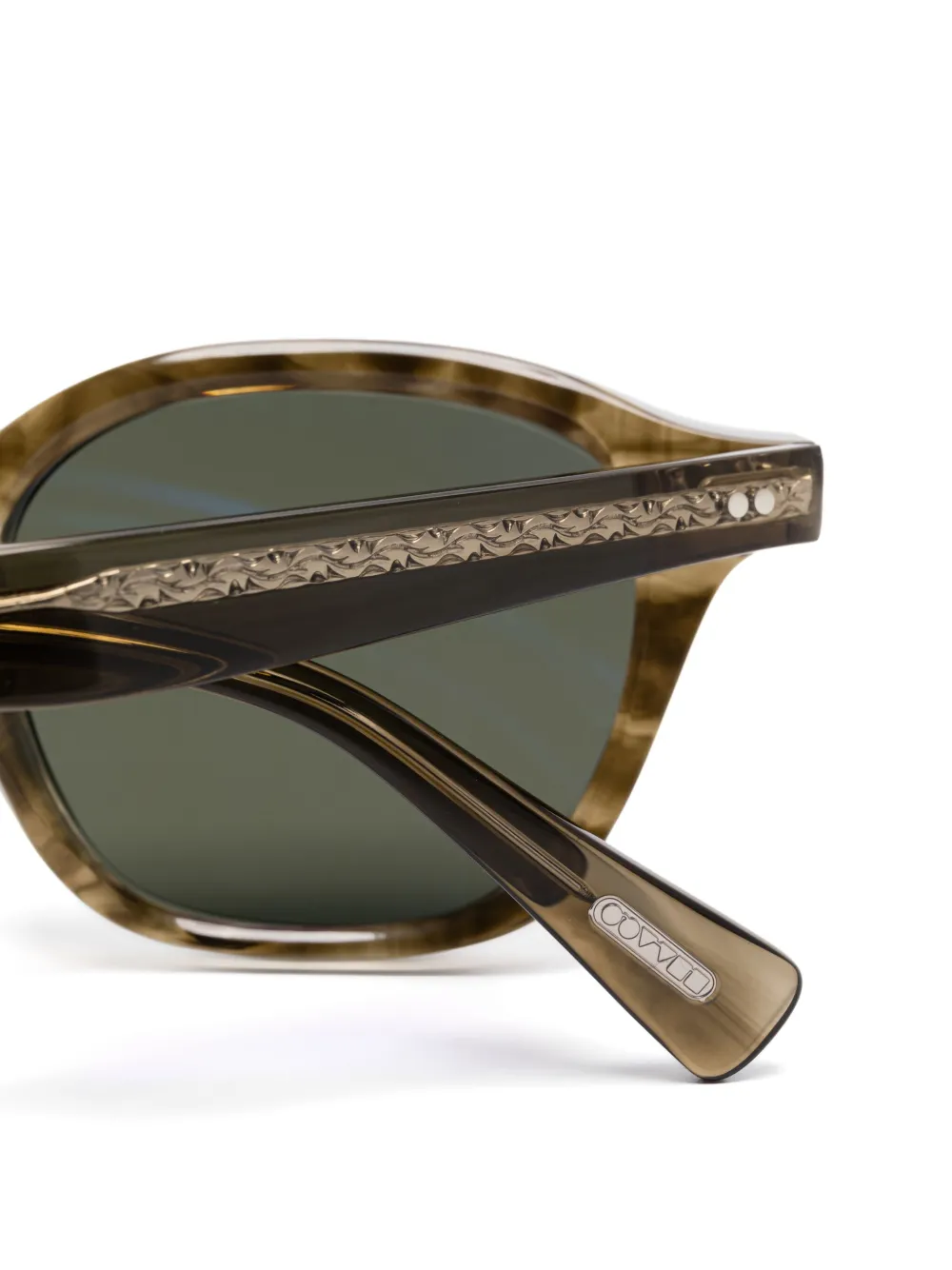 Oliver Peoples Eyles zonnebril Groen