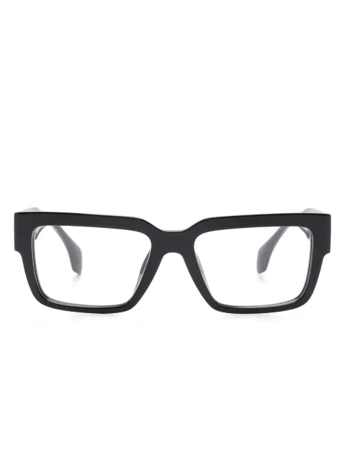 Lunettes de soleil à monture rectangulaire - Versace Eyewear - Modalova