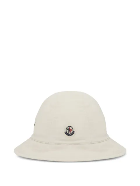 Moncler logo-patch bucket hat 