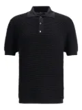 Kiton jersey polo shirt - Black
