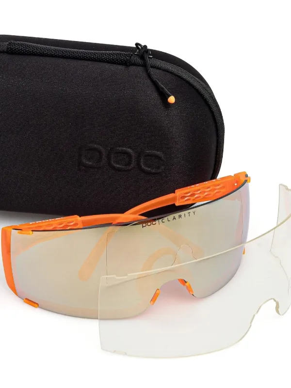 POC Propel バイクサングラス | オレンジ | FARFETCH JP