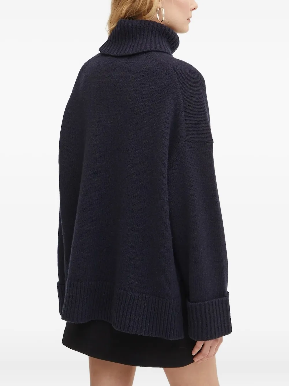 SAMSOE turtleneck sweater Blauw