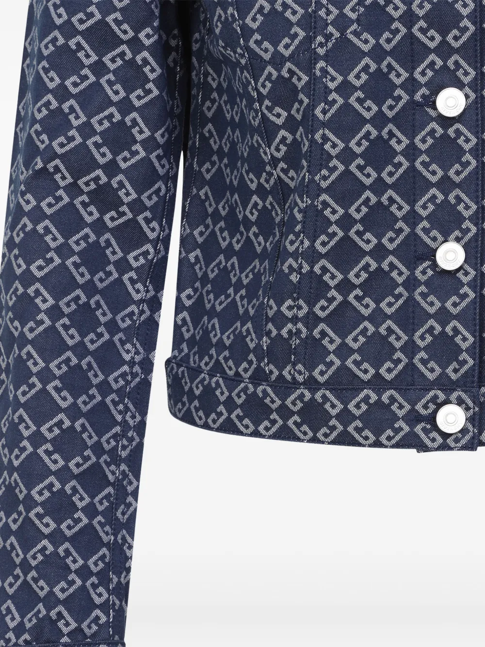 Givenchy Jack met monogram jacquard Blauw