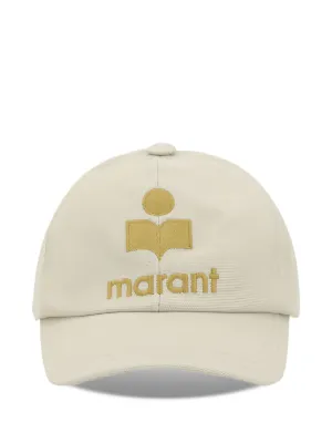 ISABEL MARANT ロゴ キャップ | ホワイト | FARFETCH JP