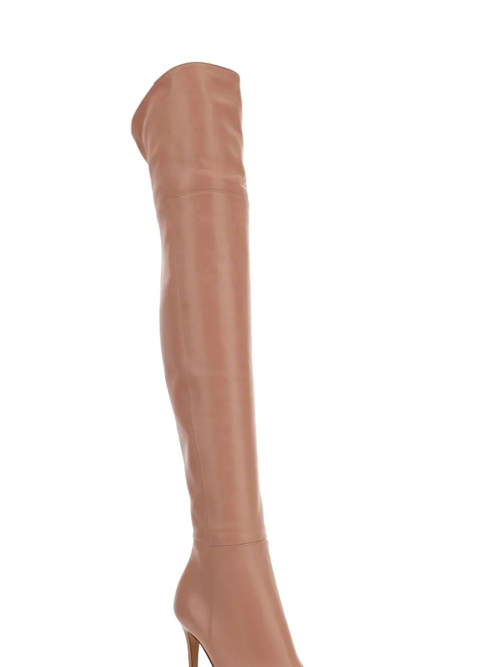 Gianvito Rossi 100mm Bea boots Neutrals