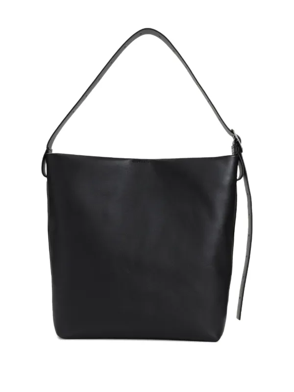 ショルダーバッグ・ポシェット JIL SANDER Women Shoulder Bags J08ZH0062 P8354001 Black Jil Sander Leather Shoulder Bag | Black | FARFETCH