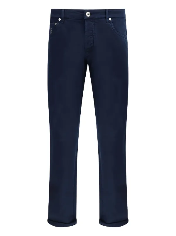 ★BRUNELLO CUCINELLI★コットン ジーンズ Brunello Cucinelli コットン ジーンズ | ブルー | FARFETCH JP