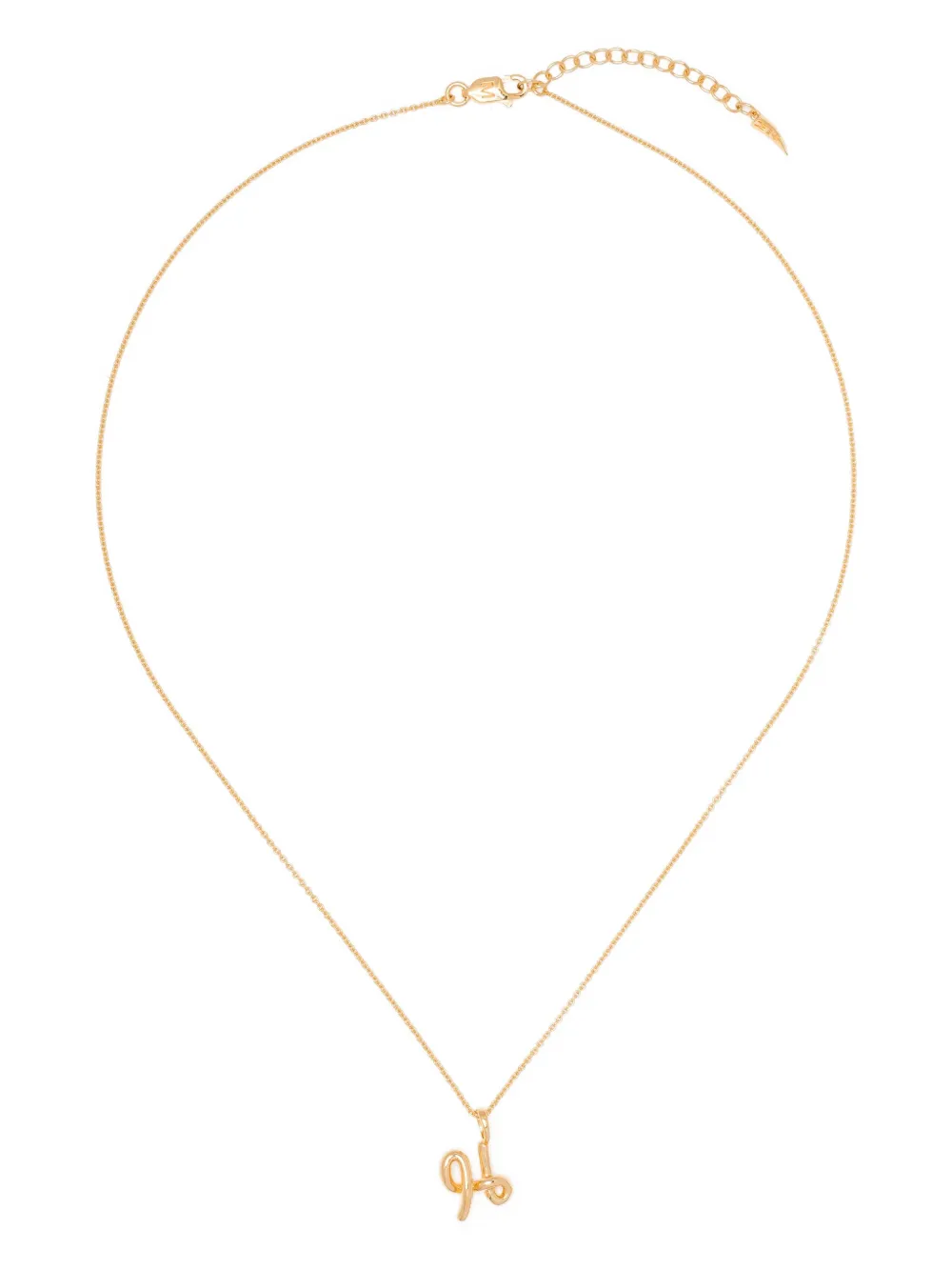 Missoma Collana Molten con iniziale - Oro