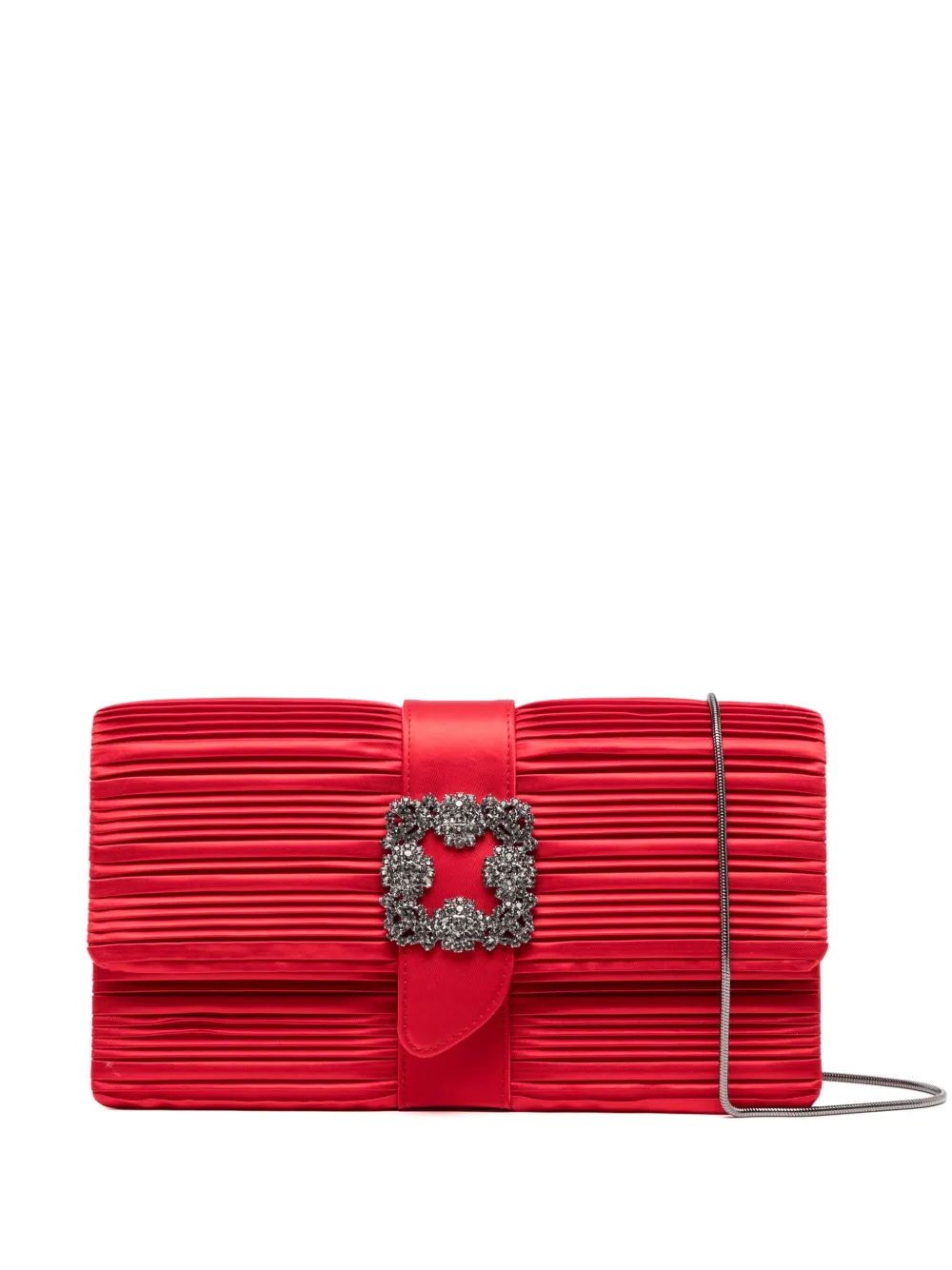 Manolo Blahnik Clutch Capri - Rosso