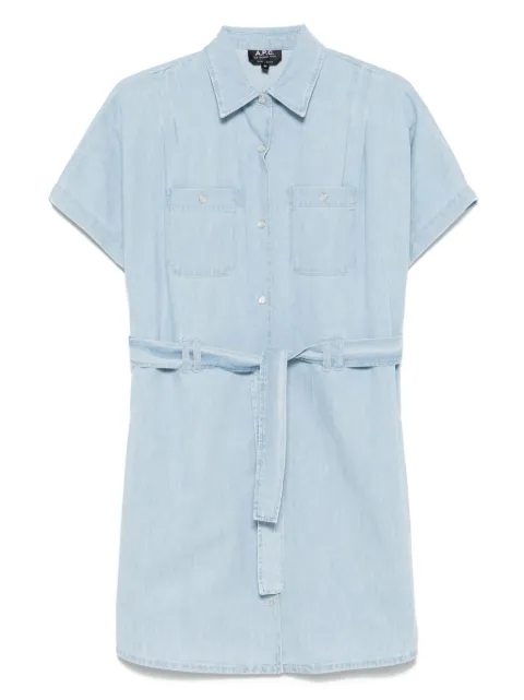A.P.C. vestido corto Suzanne