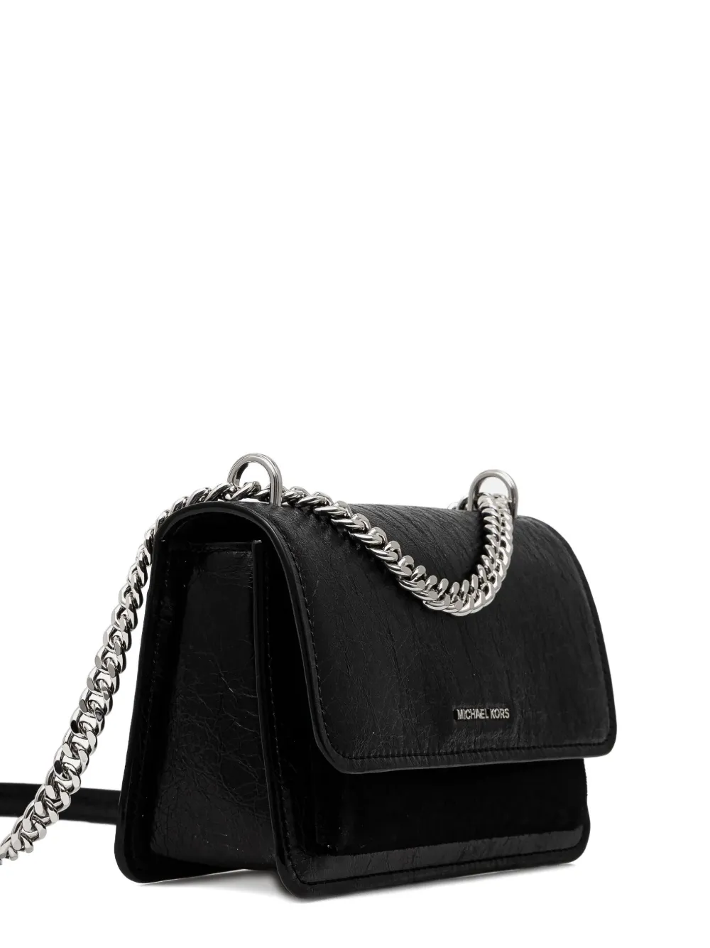 Michael Michael Kors Large Claire Chain-detail Crossbody Bag In Black