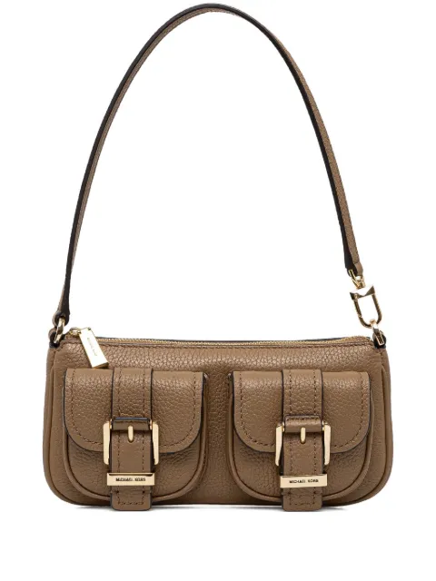 Michael Michael Kors bolsa de hombro Zoe pequeña con hebilla doble
