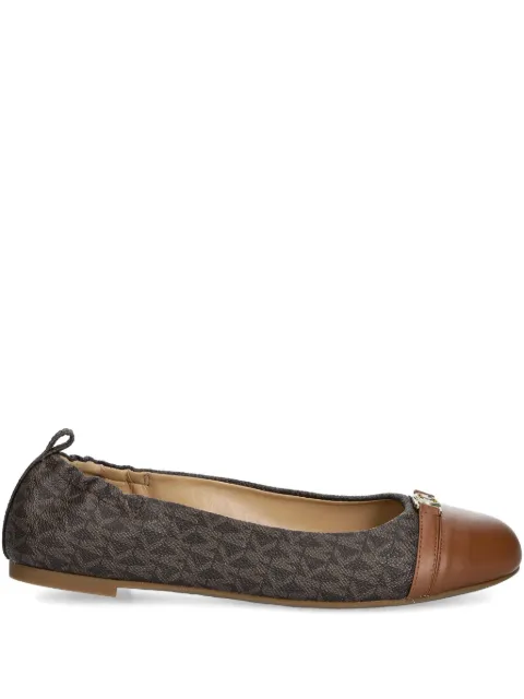 Michael Michael Kors monogram-pattern ballet flats 