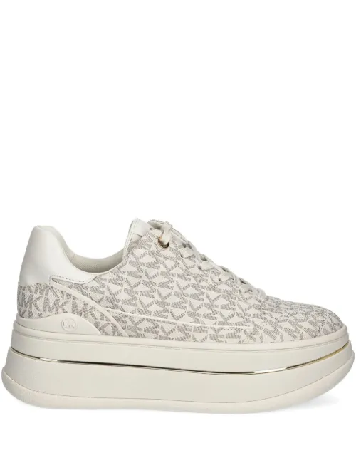 Baskets à motif monogrammé - Michael Michael Kors - Modalova