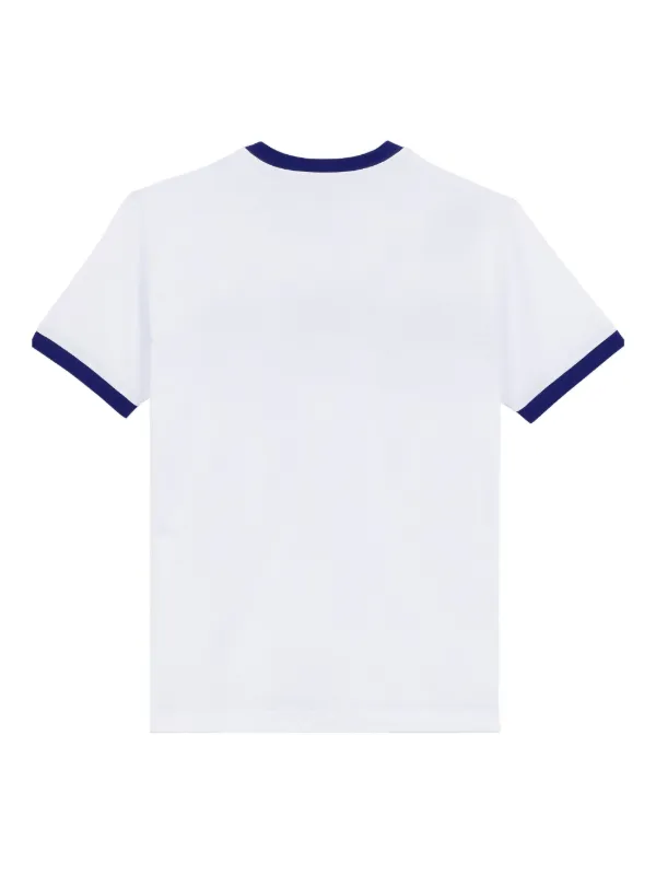 Tシャツ・カットソー VILEBREQUIN Men T Shirts VBMTS000702658100 White Vilebrequin T-shirt Con Logo | Bianco | FARFETCH IT