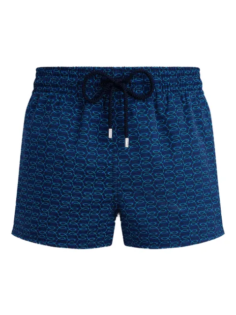 Vilebrequin fishnet-print swim shorts