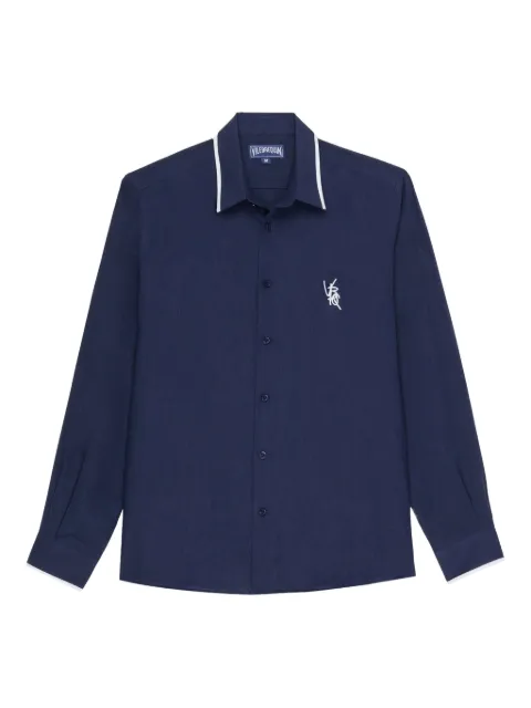 Vilebrequin camisa de lino
