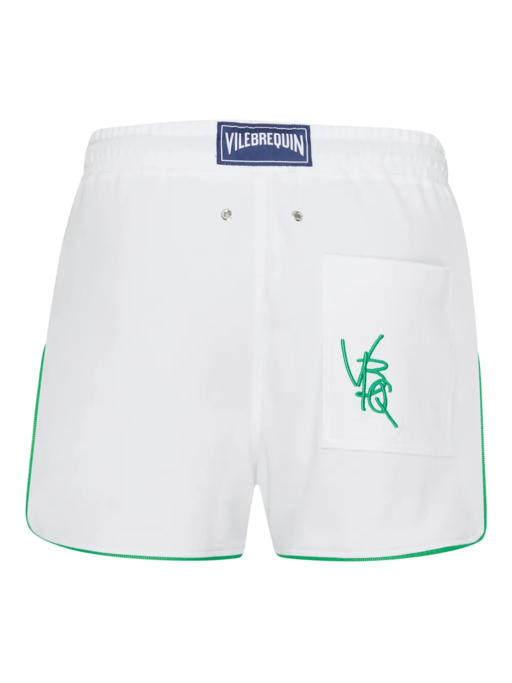 Vilebrequin Shorts met biologisch katoen Wit