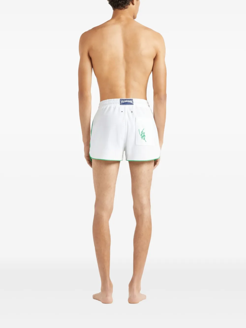 Vilebrequin Shorts met biologisch katoen Wit