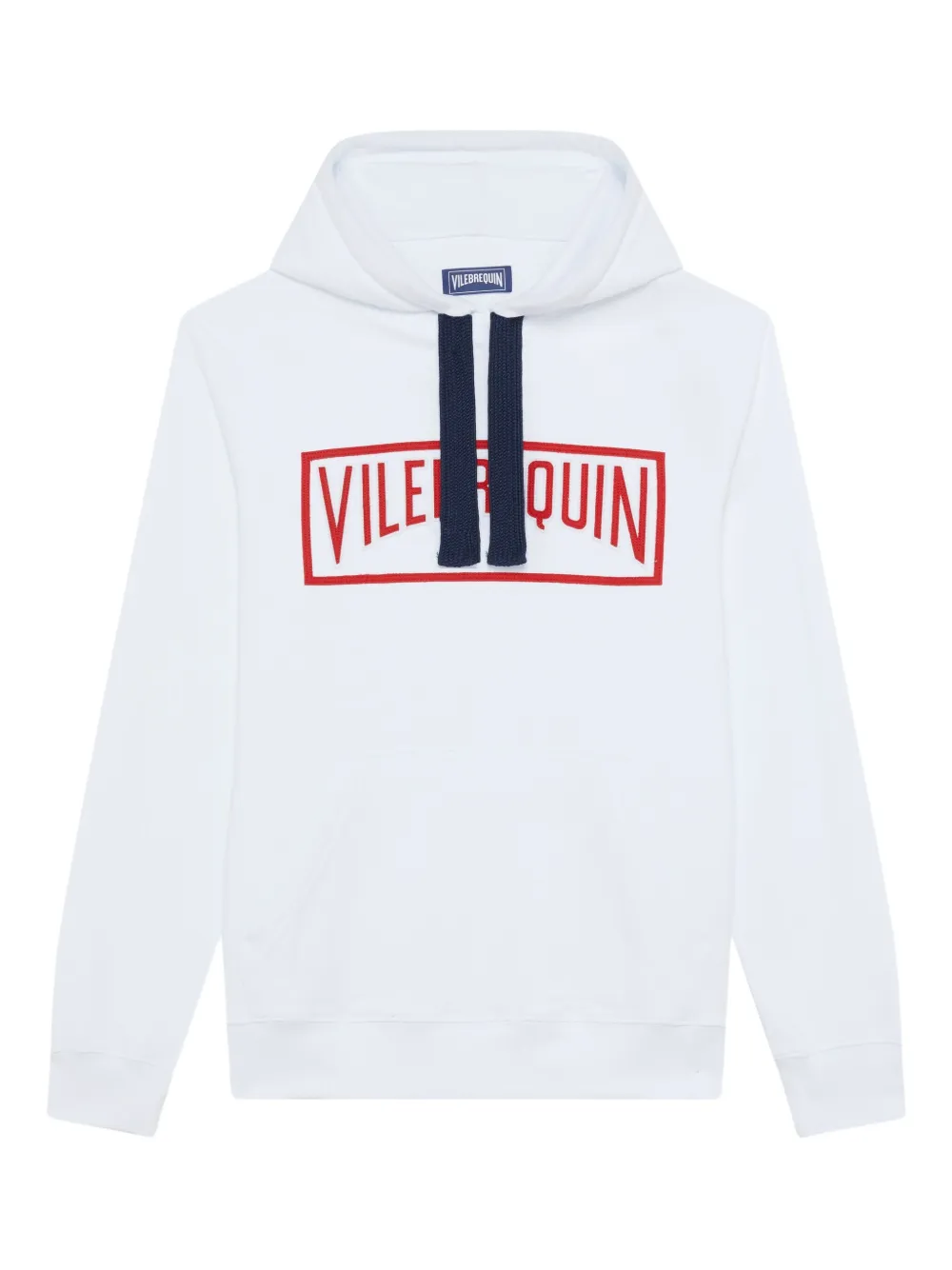 Vilebrequin logo-print hoodie | White | Image 1