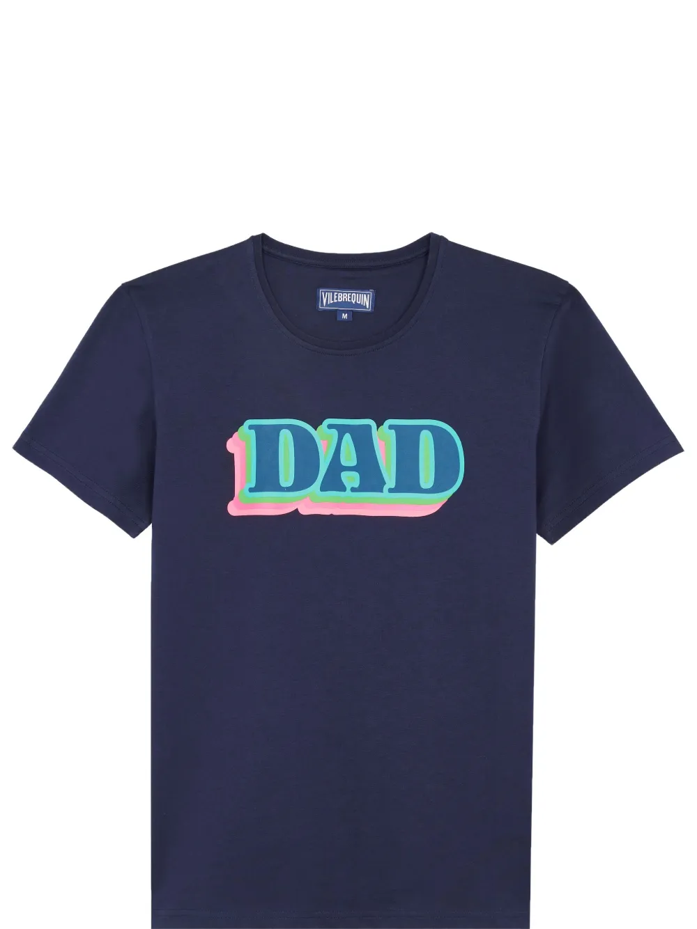 Vilebrequin Text-print T-shirt In Blue