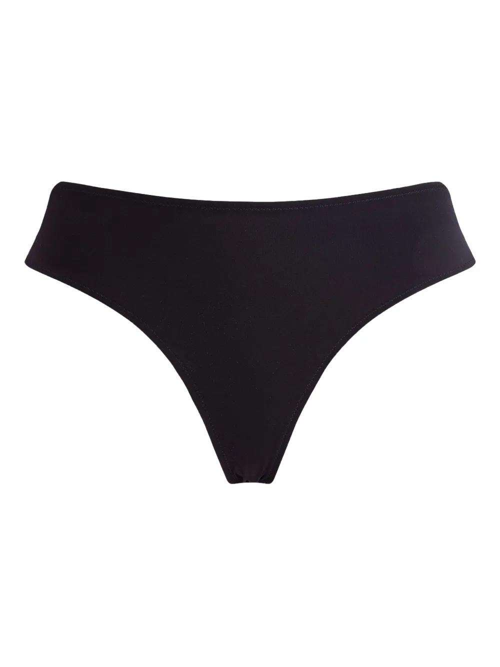 Vilebrequin Bikinislip met logopatch Zwart