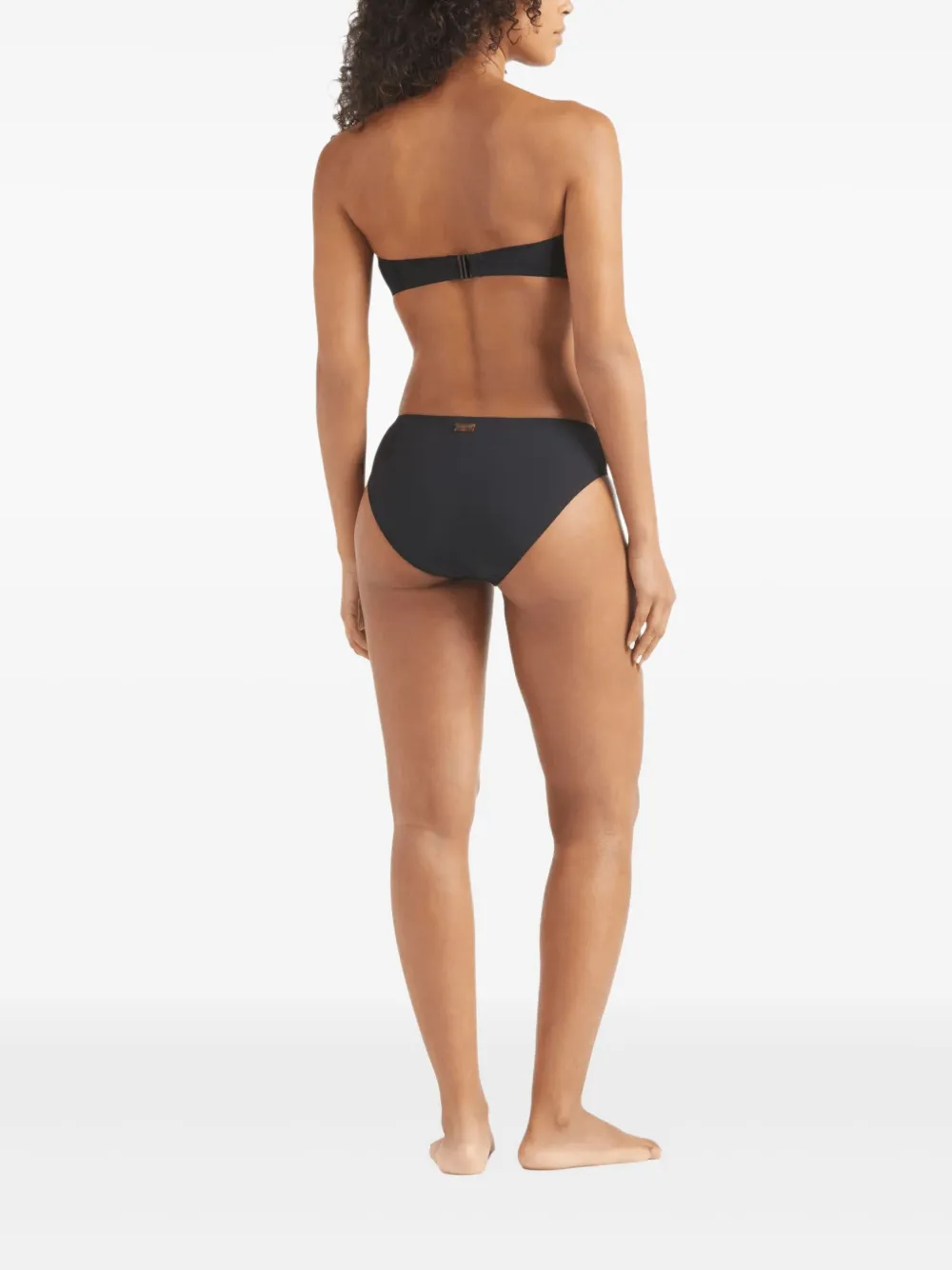 Vilebrequin Bikinislip met logopatch Zwart
