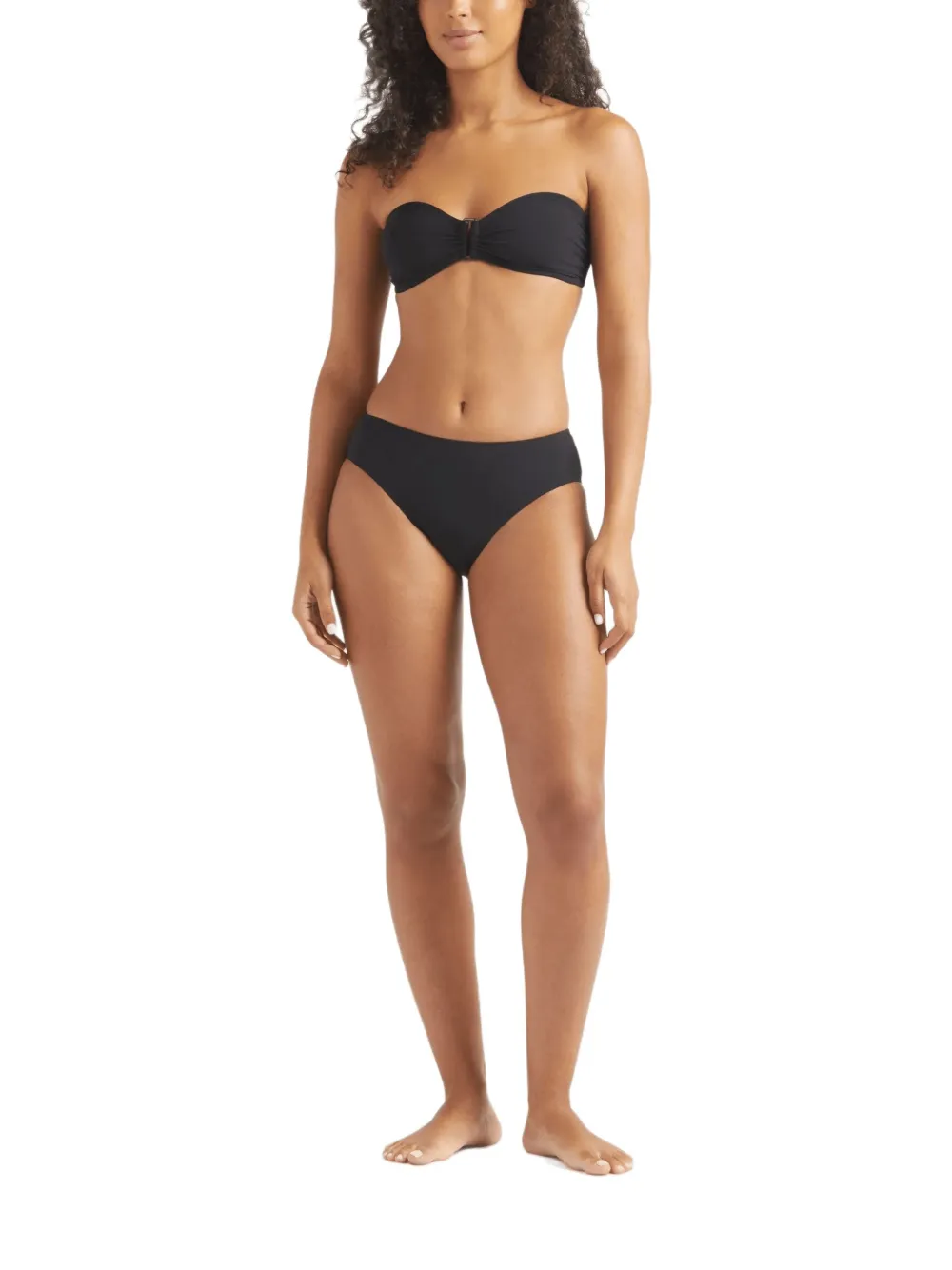 Vilebrequin Bikinislip met logopatch Zwart