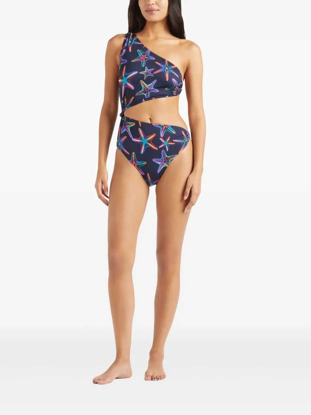 Vilebrequin Disco Stars badpak Blauw