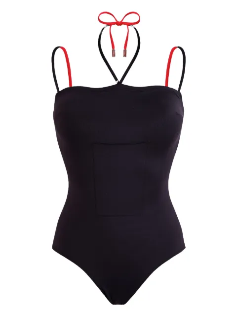 Vilebrequin traje de baño con diseño de dos tonos
