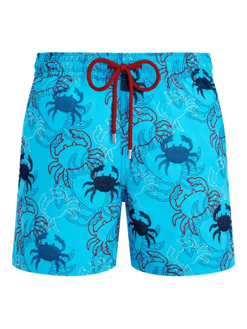 Vilebrequin shorts de playa Crab Balloons