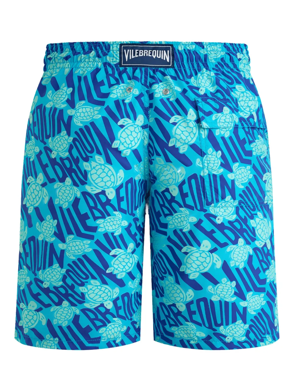Vilebrequin Zwembroek met print Blauw