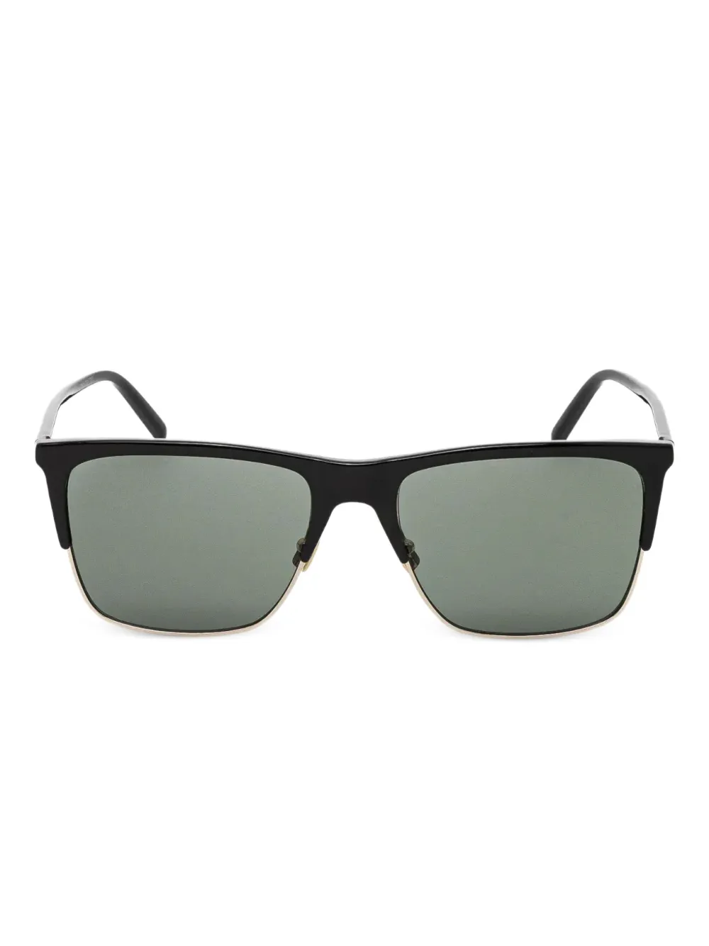 Saint Laurent Eyewear rectangle-frame sunglasses | Black | Image 1