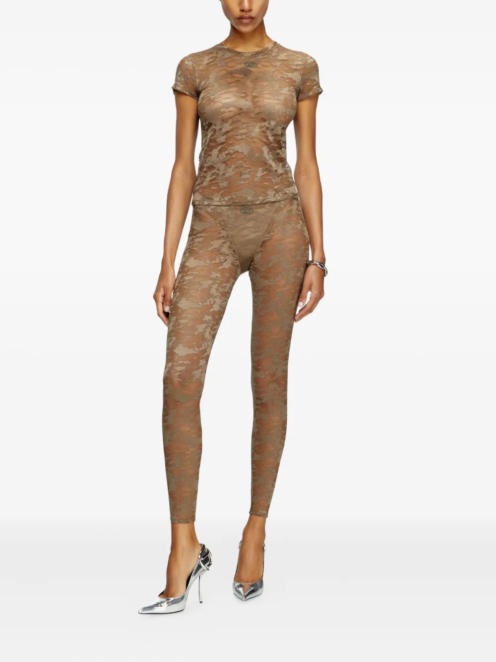 Diesel playera con estampado militar | Tops de pijama | Image 2